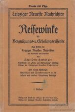 Buch: Reisewinke für Vergnügungs- und Erholungsreisende, Forberger, Paul O 64791