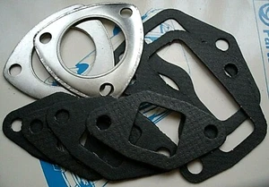 TRIUMPH STAG V8 3 LITER MOTOR ABGASKRÜMMERDICHTUNGEN SET 8 DICHTUNGEN. - Bild 1 von 12