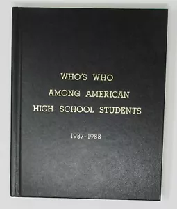 1987-88 Who's Who Among American High School Students Illinois & Indiana Vol VII - Picture 1 of 10