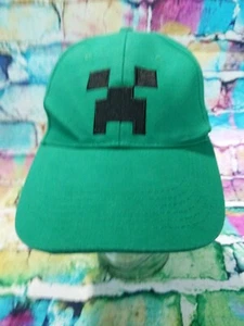 Minecraft "Jinx" Snapback Hat Green youth Designed by Jinx - Picture 1 of 9