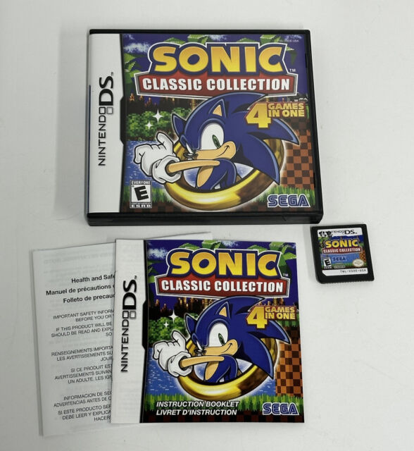 Sonic Classic Collection Nintendo DS Video Game Complete -  Sweden