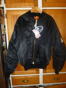 Rothco MA-1 Fliegerjacke Tactical Bomber Mantel wendbar orange MA1 Luftwaffe ~ L - Bild 1 von 3