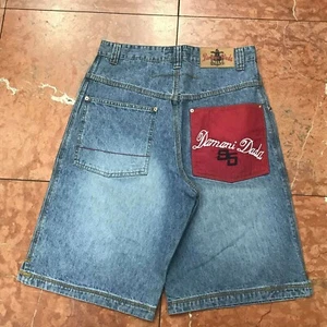 Men's Dada Blue Casual Denim Shorts - Picture 1 of 3