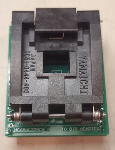 PLCC 44 Pin to DIP 40 Pin adapter for programming MC68HC705C8FN - Picture 1 of 2