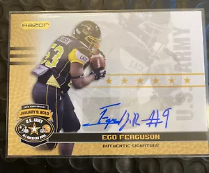 Ego Ferguson 2010 Razor U.S. Army All American Auto RC Bears - Picture 1 of 1