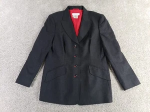 Escada Margaretha Ley Womens Wool Blazer Jacket Size 44 - Picture 1 of 18
