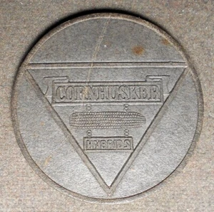 C514 Tag: Fremont, Nebraska, Cornhusker Hybrid Company, If Found Return To   Co - Picture 1 of 2