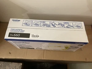 Genuine Brother TN-660 High Yield Toner Cartridge Black New Sealed H2 - Picture 1 of 6