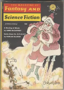Magazine of Fantasy and Science Fiction. January 1969 - Asimov & Ellison - Imagen 1 de 1
