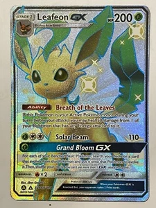 Leafeon GX SV46/SV94 Pokémon TCG Hidden Fates Shiny Vault Full Art Holo - Bild 1 von 2