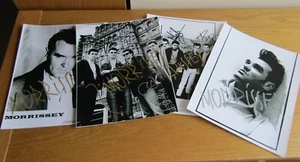 The Smiths Morrissey SIGNED Set Of 4 8" x 10" Photo 1st Generation PRINTS - Picture 1 of 5