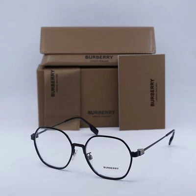 Anteojos Burberry BE1379D 1007 negros 55 mm nuevos auténticos Foto 1 de 4
