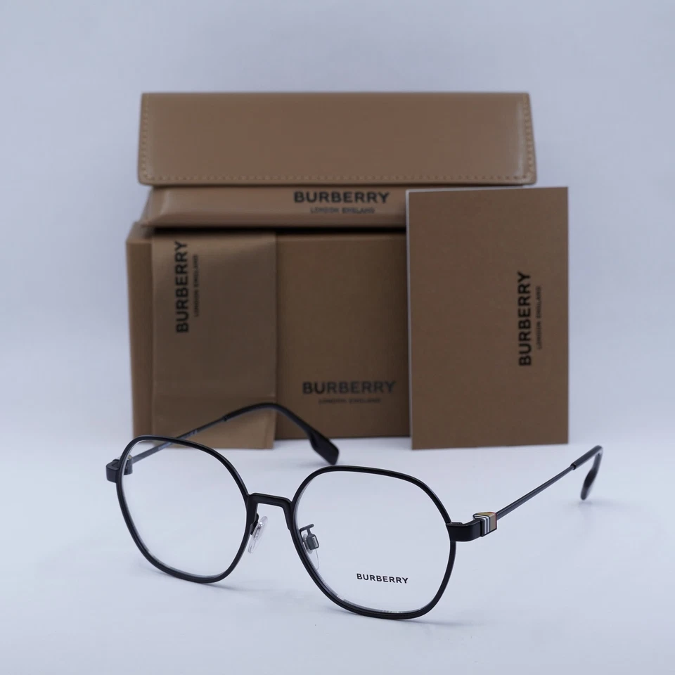 Burberry 0BE1379D-1007 Eyeglasses 55mm 100 Authentic