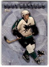 2001-02 O-Pee-Chee Topps Shot Masters Teemu Selanne #SM17 San Jose Sharks