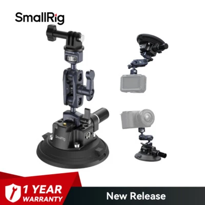 SmallRig 4" Suction Cup Camera Mount Kit for GoPro Camera Vehicle Shooting-4236 - Image 1 of 4