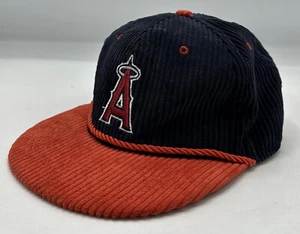 Cap Hat Vintage Style Anaheim Angels Farmer John Corduroy Snapback Promo - Picture 1 of 9