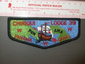 Boy Scout OA 391 Chiriqui flap 1060DD - Picture 1 of 1