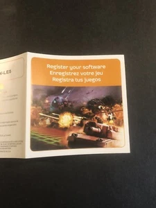 advance wars days of ruin ds insert - Picture 1 of 3