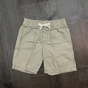 Circo pantaloncino ragazzo pull on kaki beige casual tasche taglia 4T - Foto 1 di 4
