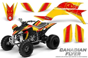 YAMAHA YFZ 450 03-13 ATV GRAPHICS KIT DECALS STICKERS CREATORX CFLYER RY - Imagen 1 de 1