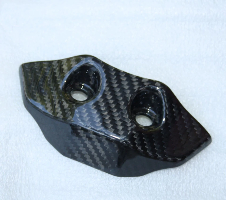 Cubierta de tanque de depósito de caché Kawasaki H2 R H2 SX H2SX 100 % carbono brillante Foto 1 de 1