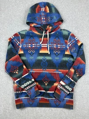 Moletom com capuz Polo Ralph Lauren asteca Southwestern Beacon masculino tamanho pequeno - Imagem 1 de 4