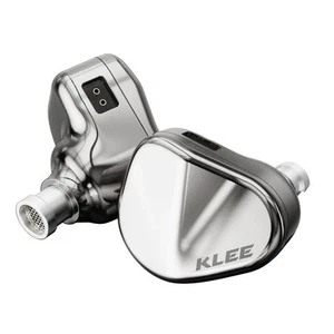 iBasso Jr. Klee - Stainless Steel IEMs with OFC SPC Cable - 3.5 & 4.4mm - Silver - Zdjęcie 1 z 10