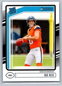 2024 Donruss #369 Bo Nix Denver Broncos - Picture 1 of 2