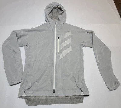 Adidas Terrex Agravic Hombres Mediana Exterior Chaqueta Correr Shell Doble Cremallera Completa Foto 1 de 3