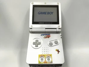 B19 Nintendo Gameboy Advance SP console Silver Japan GBA - Picture 1 of 3