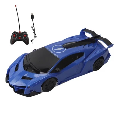 (Blue)1:28 Scale Remote Control Car RC Drift Car Christmas Birthday Gift ZM - Image 1 of 4