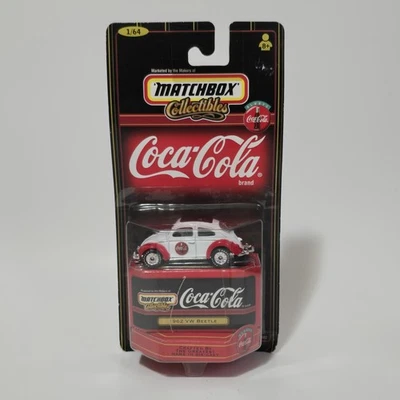 VW Beetle Coca Cola 1962 Matchbox coleccionables escala 1:64 Die Cast Coke nuevo en paquete Foto 1 de 4