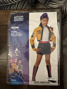 Kpop Demon Hunters Spirit Halloween Costume Girls Kids RUMI Child Large - Picture 1 of 4