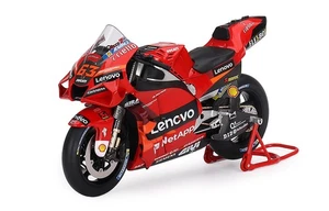 TSM Model 1:12 DUCATI DESMOSEDICI GP22 #63 FRANCESCO BAGNAIA WORLD CHAMPION 2022 - Picture 1 of 7