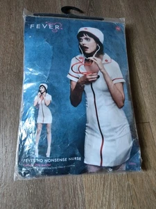 Smiffys Damen Fever No Nonsense Krankenschwester Kostüm Größe Medium  - Bild 1 von 8