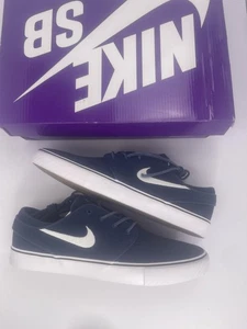 Nike SB Zoom Janoski OG+ 10 Mens 11.5 Womens Navy FD6757-400 NEW - Picture 1 of 11