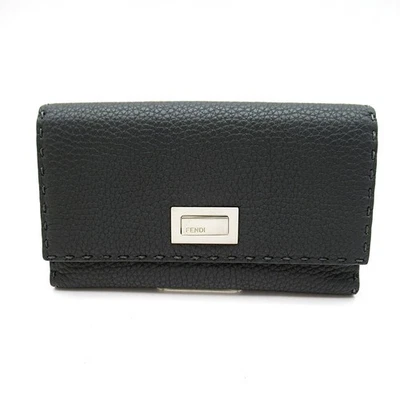 Cartera monedero FENDI Peekaboo Selleria con gancho 8M0308 QZY F0JGZ cuero mujer g... Foto 1 de 4