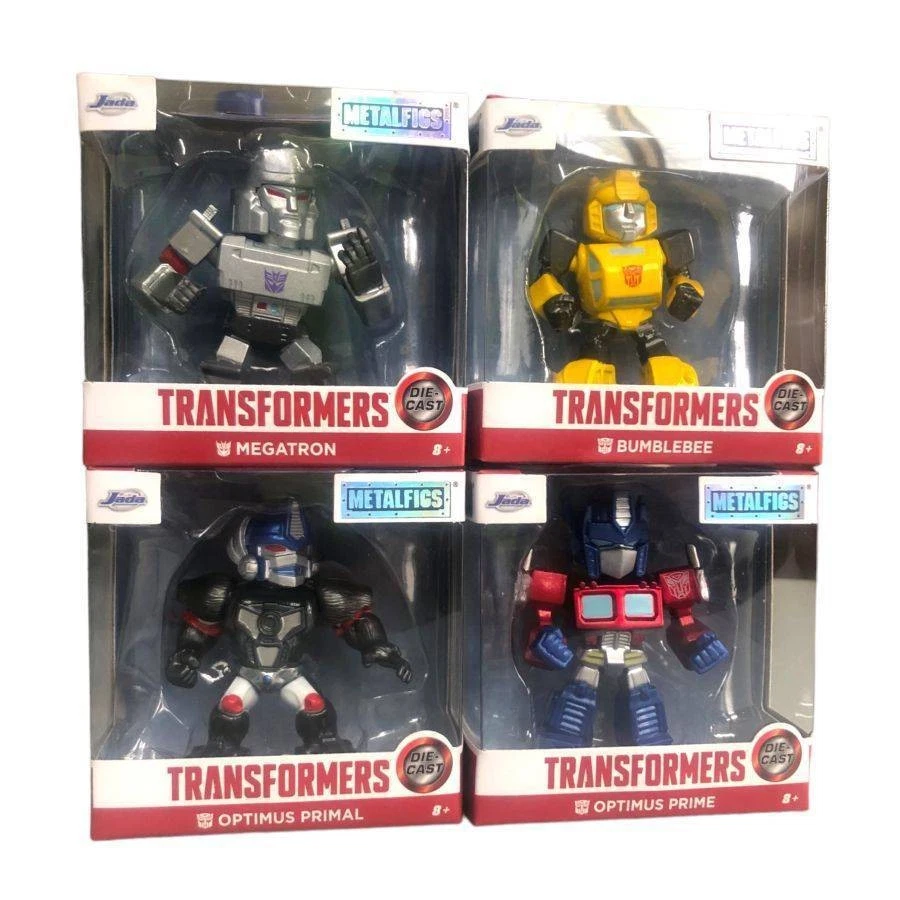 Jada Metal Figs Transformers 2.5inch Set of 4 - Image 1 of 1