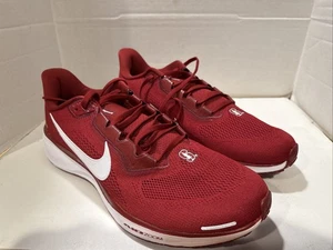 New Nike Air Zoom Pegasus 41 Stanford Cardinal Red White Running Shoes Mens 13 - Picture 1 of 8