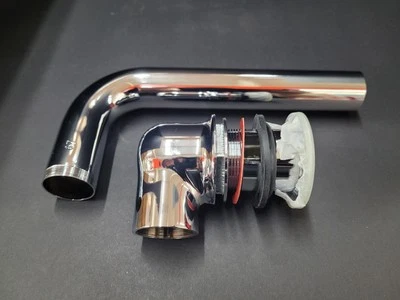 Drenaje de fregadero desplazado rejilla fija latón cromado B&K Mueller #134-303 Foto 1 de 4