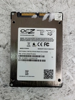 OCZ Technology VTX3-25sat3-60g Hard Drive SATA 60GB 2.5" SSD - Image 1 of 2