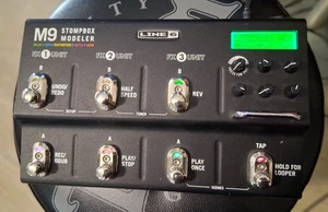 Line 6 M9 Stompbox Modeler Multi-Effects Guitar Effect Pedal Working Tested - Picture 1 of 3