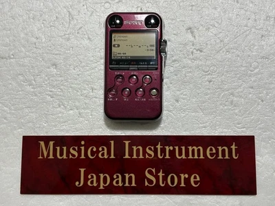 Sony PCM-M10 Red Portable Digital Audio Linear PCM Recorder Used from Japan - Image 1 of 4