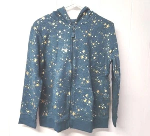 New~Girls Zip-Up Hoodie Cat & Jack Dark Green XL (14/16) Plus ON SALE NOW - Picture 1 of 9