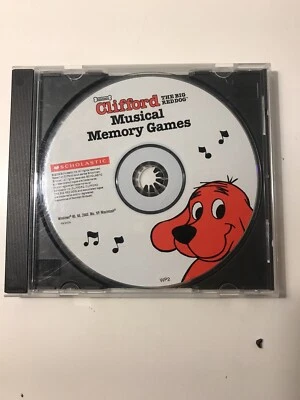 Scholastic Clifford Musical Memory Game PC (Windows/Mac, 2000) - Image 1 of 3
