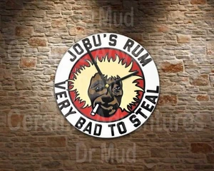 Funny Jobu's Rum Very Bad to Steal Major League Movie Wall Clock - Picture 1 of 1