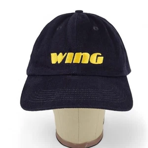 Wing Inflatables Strapback Hat Blue Adjustable Cotton Cap Arcata CA Embroidered - Picture 1 of 7