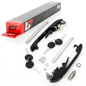 2x Türgriff Tür Griff Set Vorne Rechts Links für AUDI 80 100 200 COUPE QUATTRO - Picture 1 of 12