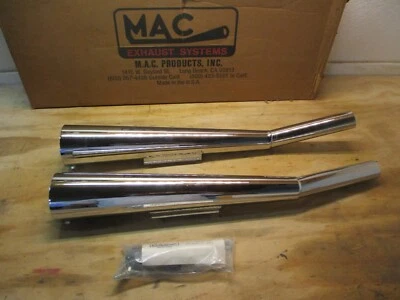 NUEVO 1978-1983 KAWASAKI KZ400 LTD KZ440 MEGÁFONO SILENCIADORES ANTIDESLIZANTES MAC 002-0213 Foto 1 de 4