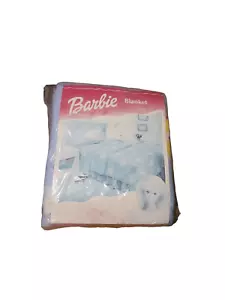 Vintage new in package 1998 Barbie twin full deadstock fleece - Picture 1 of 4